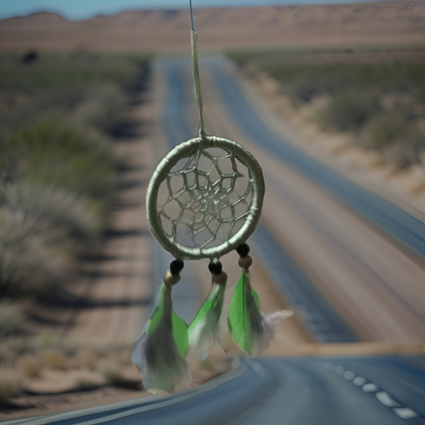 Car Dream Catcher - Green
