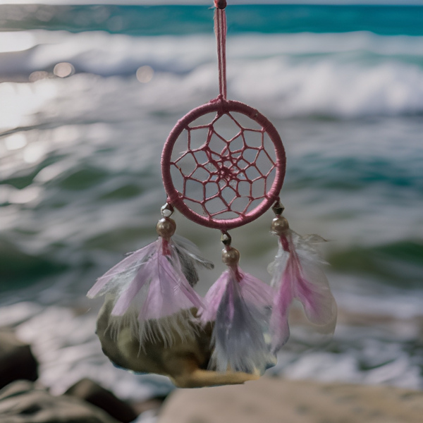 Car Dream Catcher - Pink
