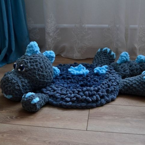 Made to Order - Crochet Dragon Playmat