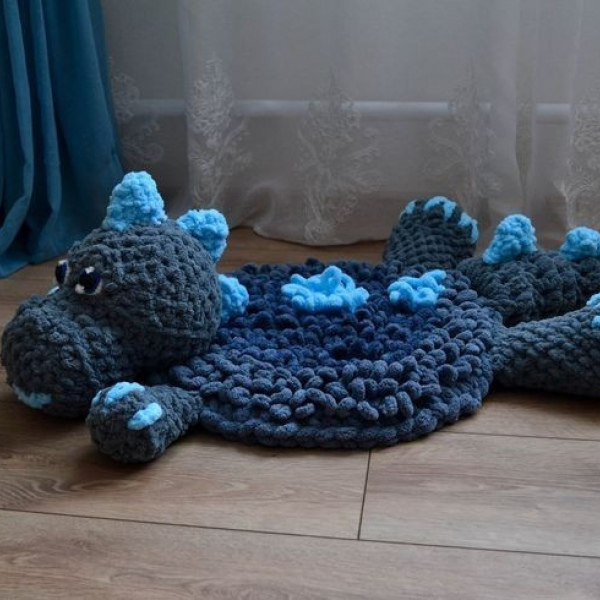 Zviko Crochet Playmat Dragon